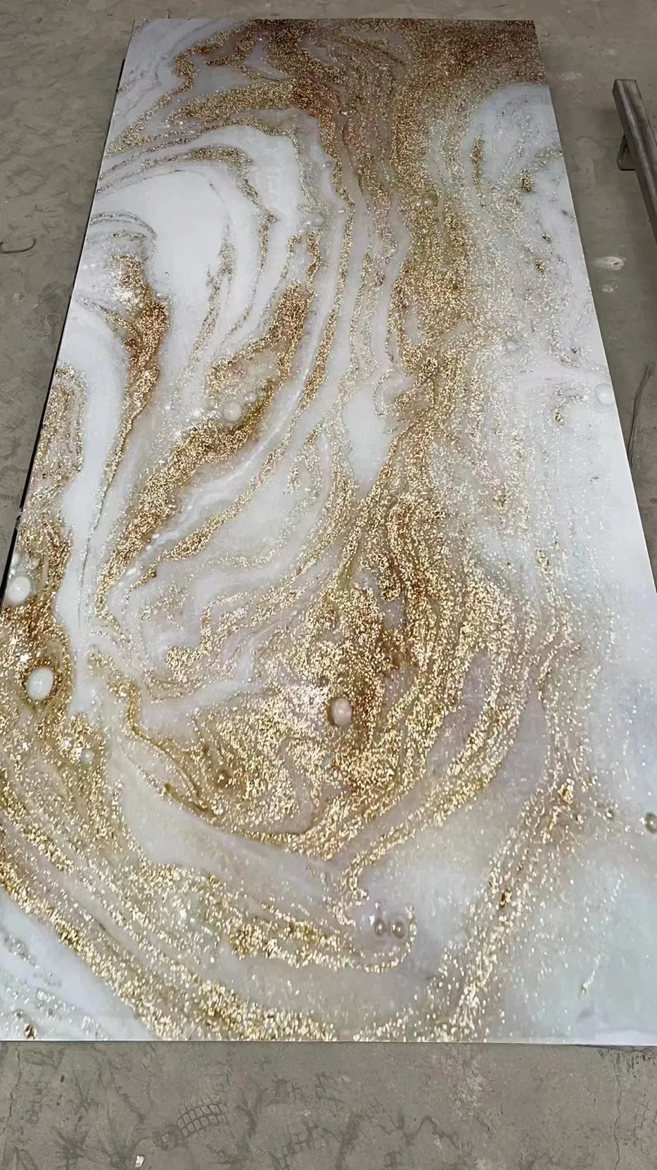 3D Printed UV Cladding PVC Marble Sheet for Wall Decor
