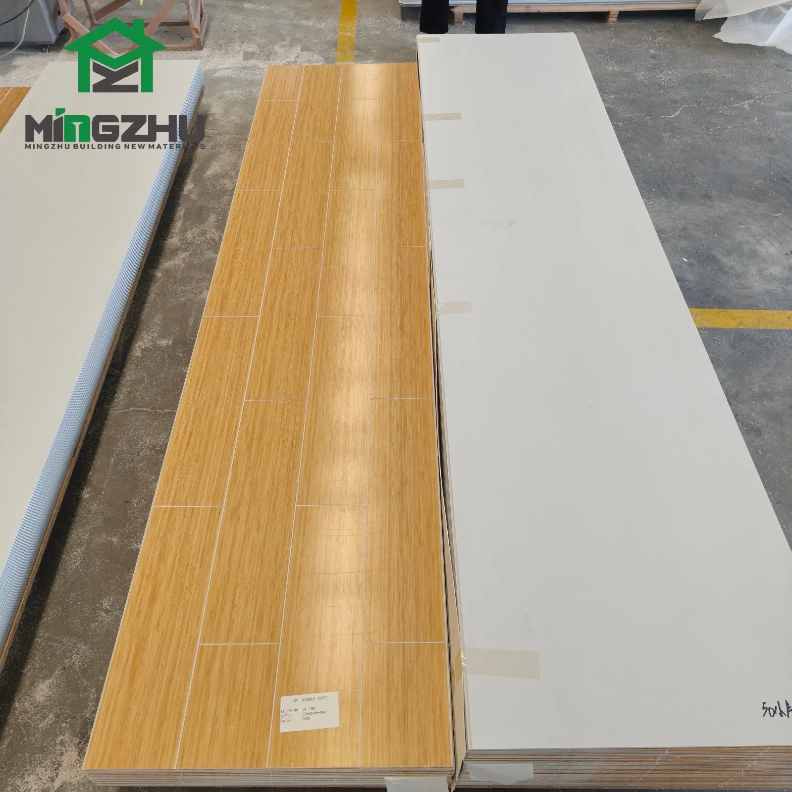 Premium Spc Bathroom Wall Panel Glossy Surface Easy Clean Bath Wall Decor