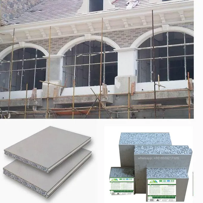 Lightweight Fireproof EPS Sandwich Cement Panels