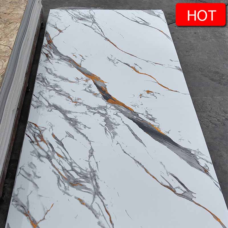 Modern 3D Fluted Textured WPC Wall Panel, PVC Wall Cladding Panel for Office and Hotel Decoration 4mm