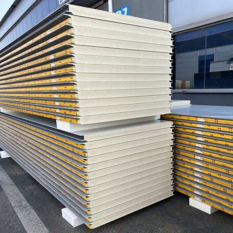 Factory Price PU/PIR/EPS/Rock Wool Fireproof Steel Sandwich Panel for Wall Panel/Roof Panel/Warehouse