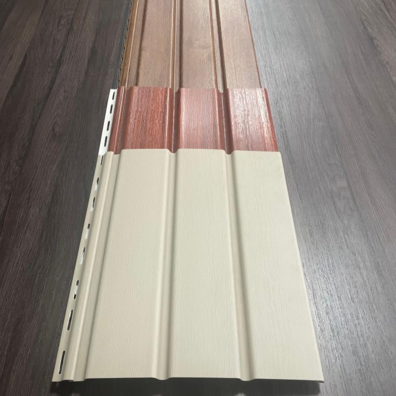 Decorative Wood Cielo PVC Exterior Plastic T&G for Ceiling Soffit Panel