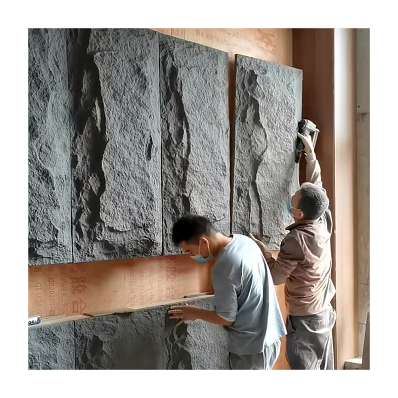 Artificial Culture Polyurethane Exterior Decorative PU Stone Wall Panel