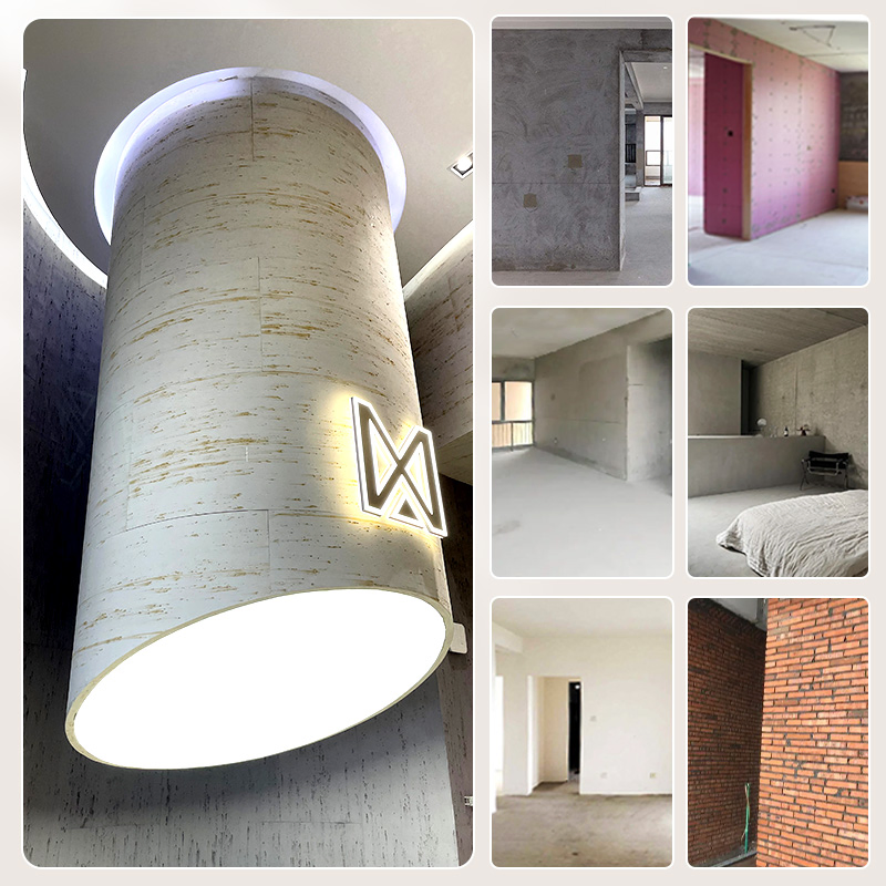 Mcm Modified Clay Material Composite Exterior Faux Veneer Interior Soft Travertine Flexible Artificial Stone Wall Cladding Panel