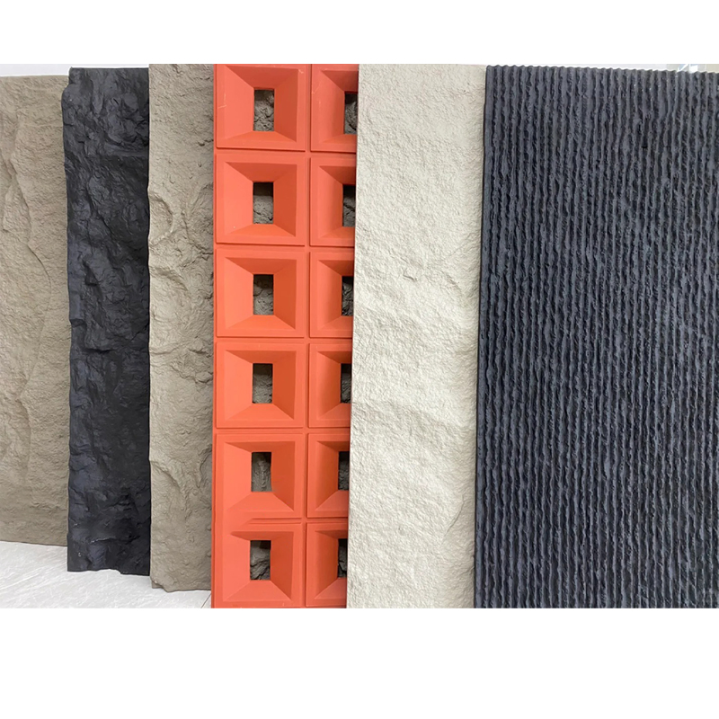 3D Textured PU Stone Panels for Stylish Outdoor Walls