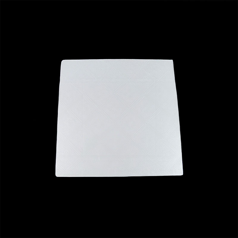 PVC Laminated Gypsum Ceiling Panel Moisture-Proof Decorative Tile