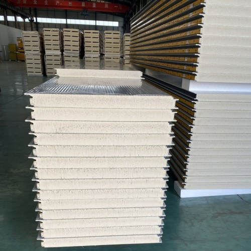 Factory Price PU/PIR/EPS/Rock Wool Fireproof Steel Sandwich Panel for Wall Panel/Roof Panel/Warehouse