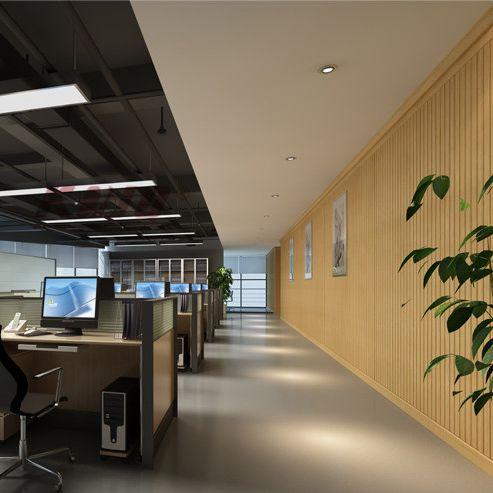 Eco-Friendly Waterproof Material WPC Wall Panel for Home and Office Decoration with Factory Price