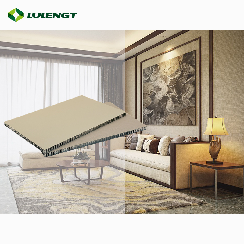 Steel Aluminum Honeycomb Sandwich Panel Lightweight Interior Decoration 8mm Aluminum Honeycomb and Steel Composite Decorative Panel 3D PVC Wall Panel