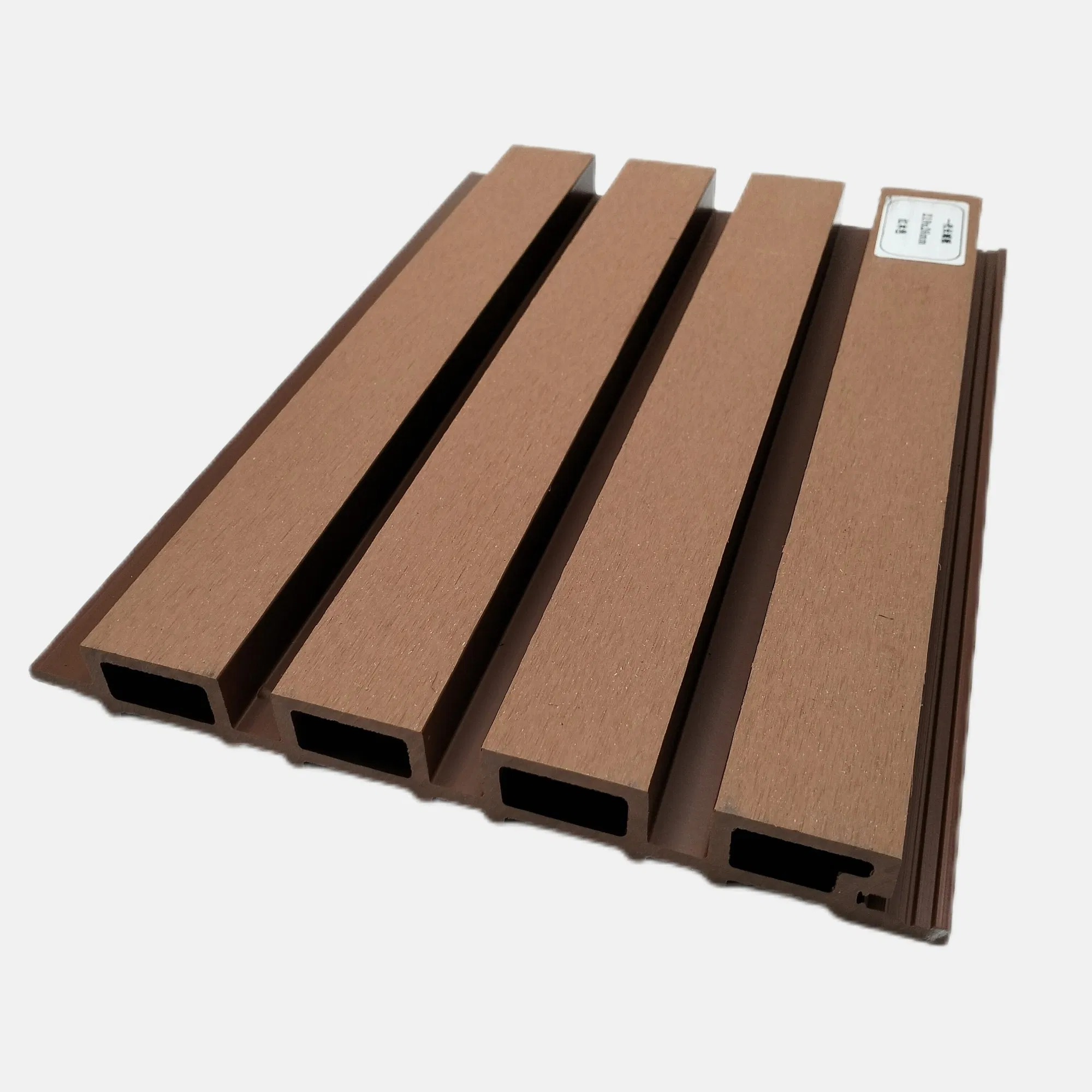 Fluted WPC Wall Cladding Decorative Exterior Thermal Insulation Wood Plastic Composite Panel