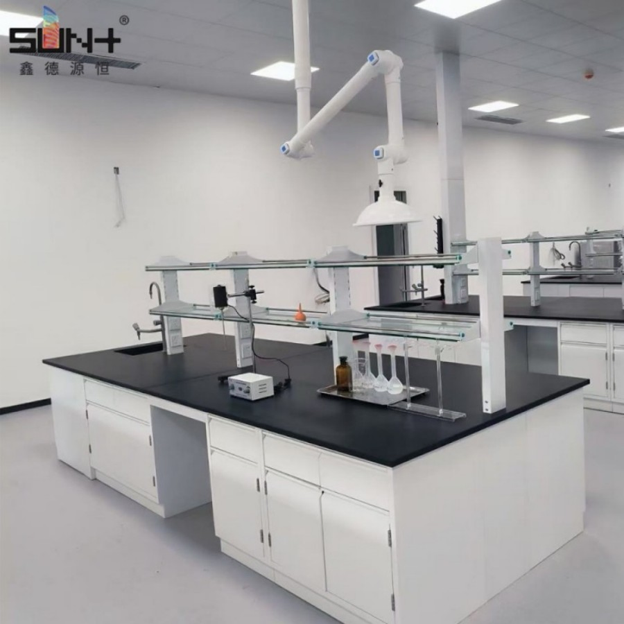 Chemical Resistant Compact Laminate Fireproof HPL Panel for Laboratory Cabinet Doors