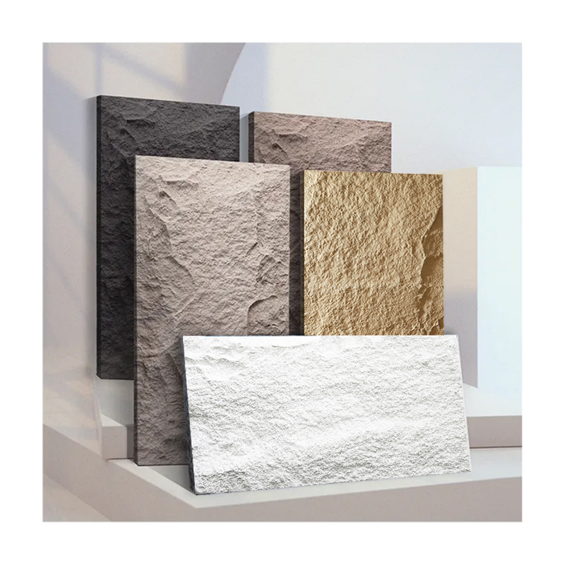 Artificial Culture Polyurethane Exterior Decorative PU Stone Wall Panel
