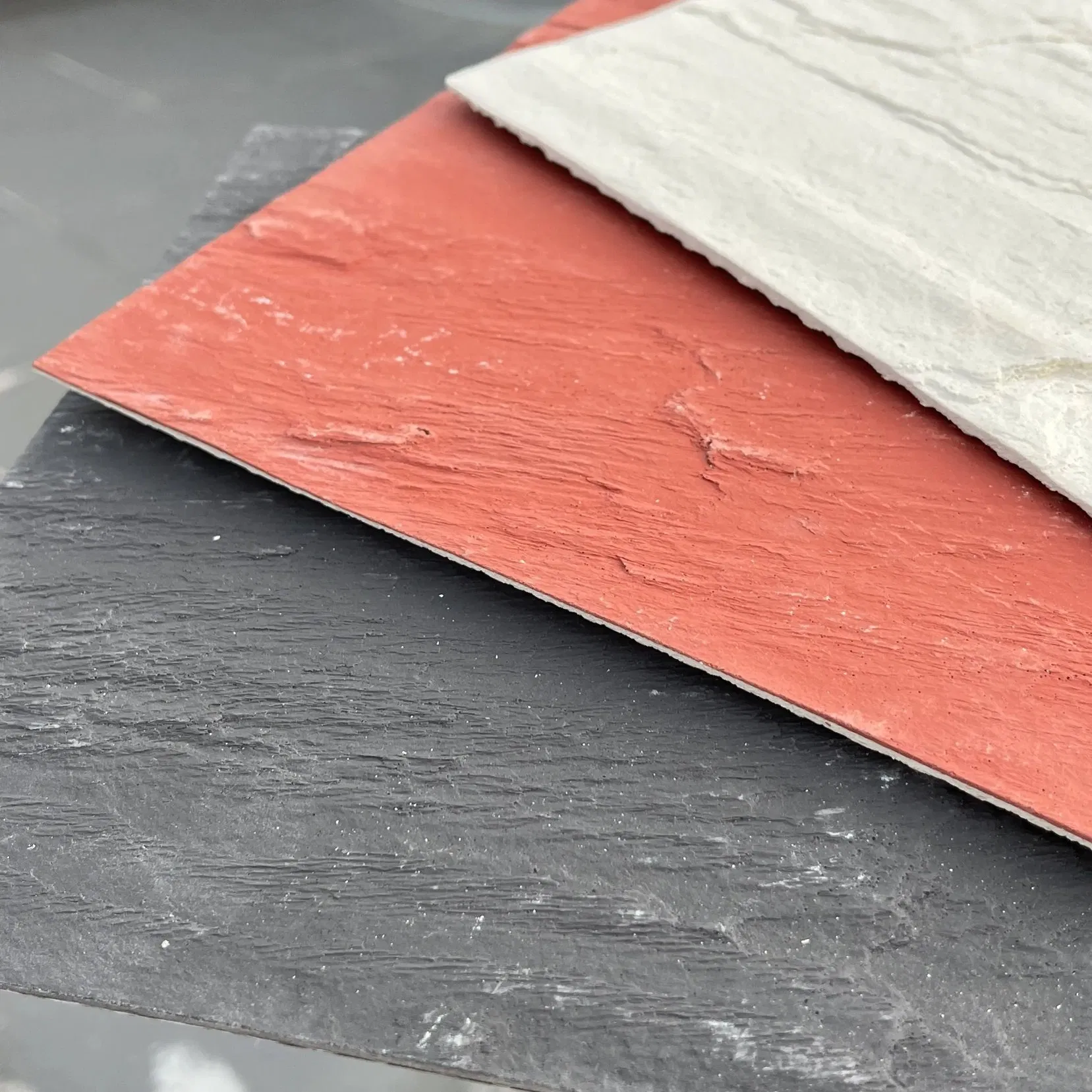 Customized Flexible Stone Shale Pattern Veneer Granite Durable Lightweight Natural Stone Panels for Hotel Public Building Office