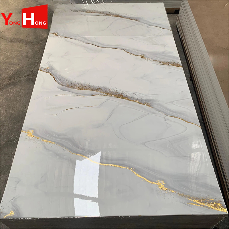 4*8 FT Pies Wholesale 3D Home Decoration Interior/Exterior Decorative Bamboo Wood Plastic Sheet PVC/UV/Spc Marble Wall Panel