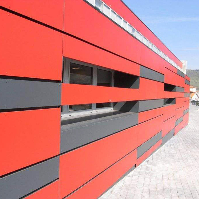 Customized 12mm Waterproof Fireproof Phenolic Compact Laminate Board Exterior HPL Wall Panels