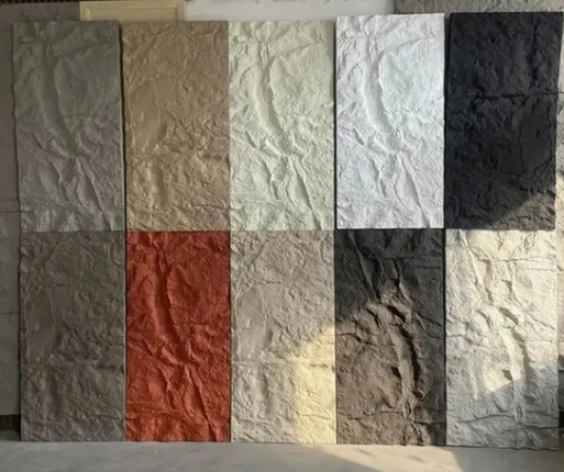 PU Stone Natural Wall Decorative 3D Exterior Interior Faux Cladding Shower Artificial Imitation Stone Wall Panel