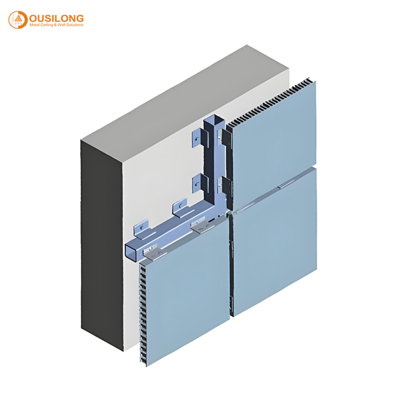 Durable Aluminum Honeycomb Core Panel Corrosion Resistant Interior Partition Wall Panel