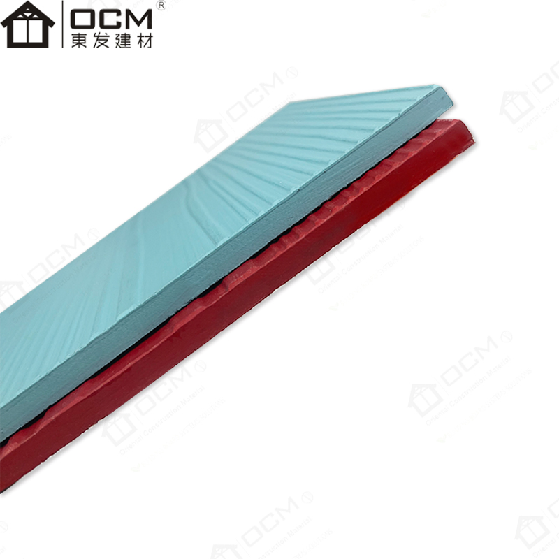 Building Material Exterior Waterproof Fireproof Wall Cladding Decorative Panels Wood Grain Fiber Cement Board