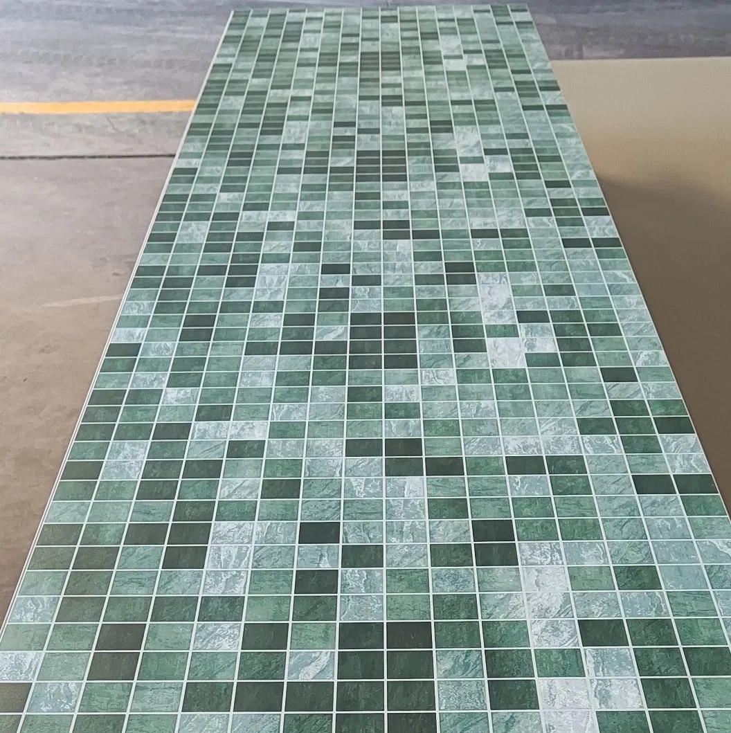 Marble Design Waterproof Fireproof Virgin Resin 4mm Vinyl Spc Wall Panel