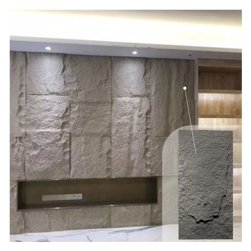 Cheap Price Exterior Culture Placas 3D PU Artificial Faux Flexible Stone Wall Panel
