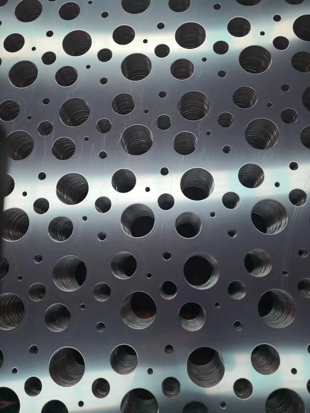 Metal Insulation Wall Cladding Aluminum Facade Perforated Panel Curtain Wall Facade System