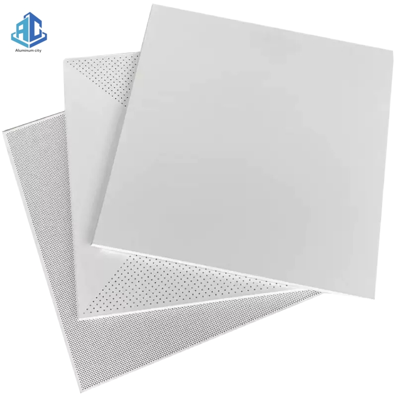 Decorative False Aluminum Baffle Ceiling Tiles Metal Slats Panel Shape Aluminum Metal Ceiling Baffle Clip in Ceiling