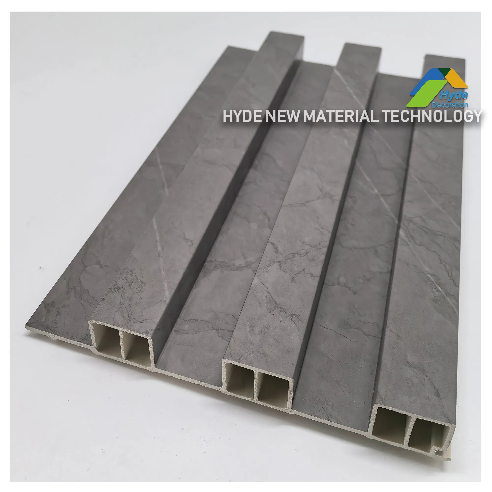 China Interior WPC Ceiling Decorative Panel Manufacturer Size 195*25*2900mm Fluted WPC Wall Panel