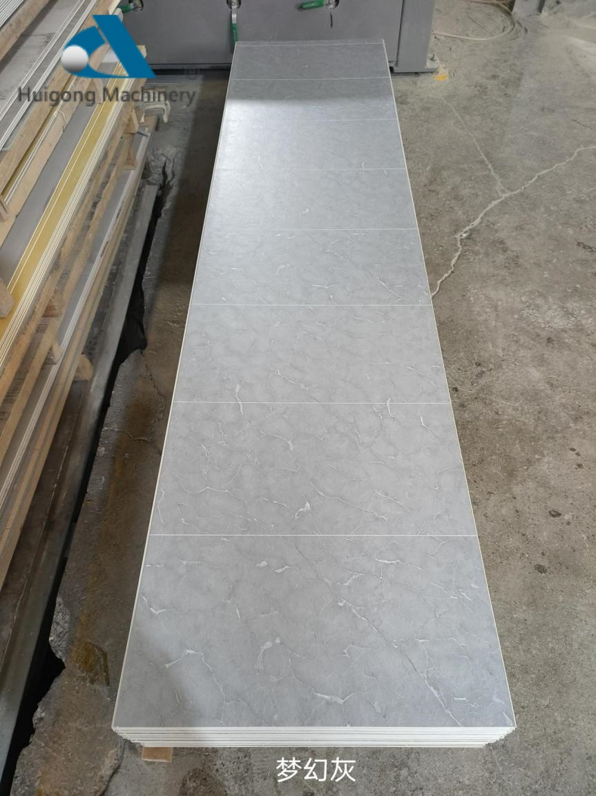 Building Material Spc Wall Panel Marble Sheet Slotted Seamless Connection Interior Decorative Wall Panels