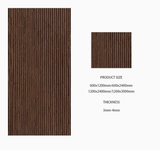 Modern Design Flexible Bendable Veneer Stone Cut-to-Size for Indoor and Outdoor Exterior Wall Panel for Hotel