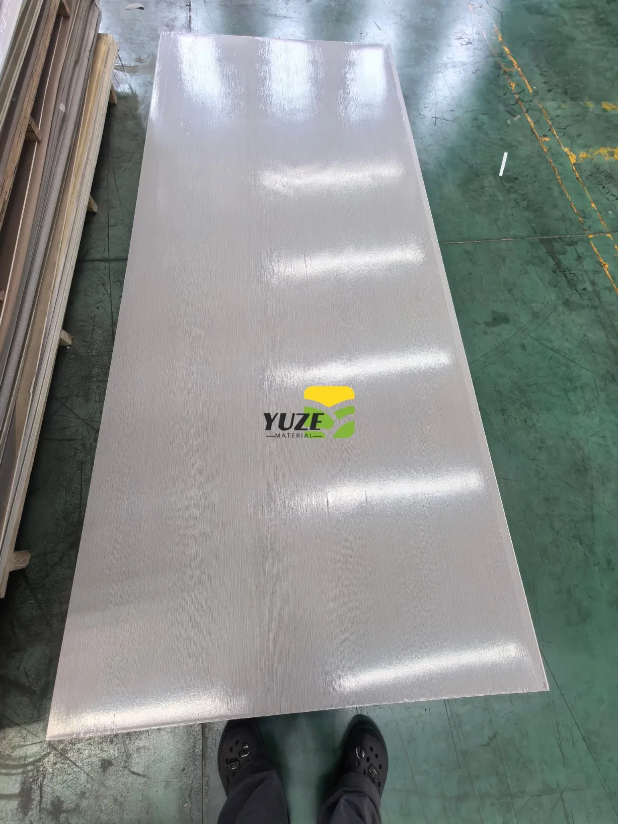 Textured Bamboo Charcoal Wall Panel with 3D Decorative Pattern Indoors