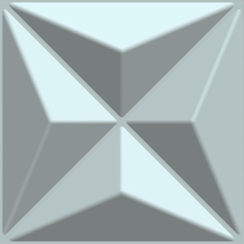 New White Textured 3D PVC Wall Panel Washable Wall Panels