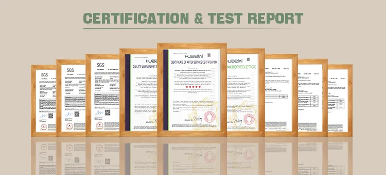Certifications