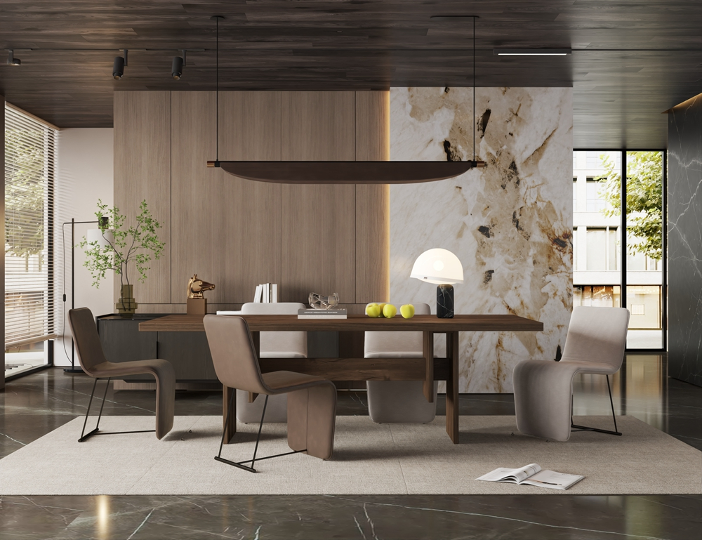 Building Material Interior PVC Wall Panel 3D Marble Glossy Carbon Crystal Board WPC Bamboo Charcoal Fiber Panel