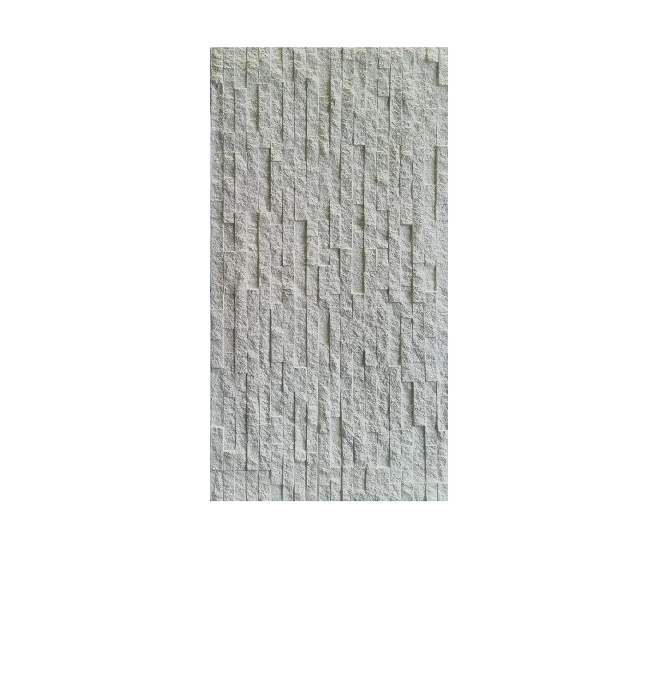 3D Textured PU Stone Panels for Stylish Outdoor Walls