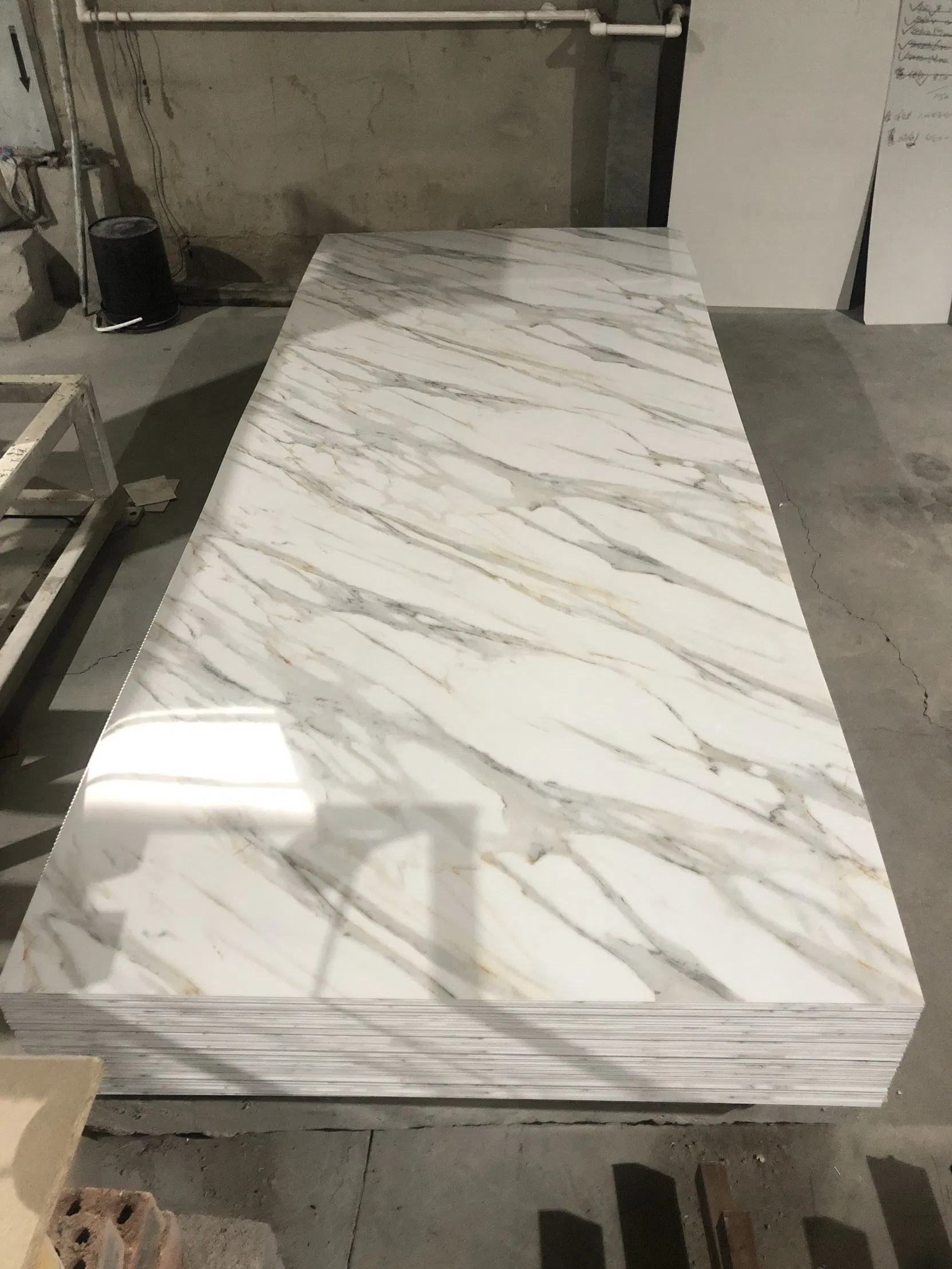 Waterproof PVC Sheet PVC Panel Marble UV Sheet UV Marble