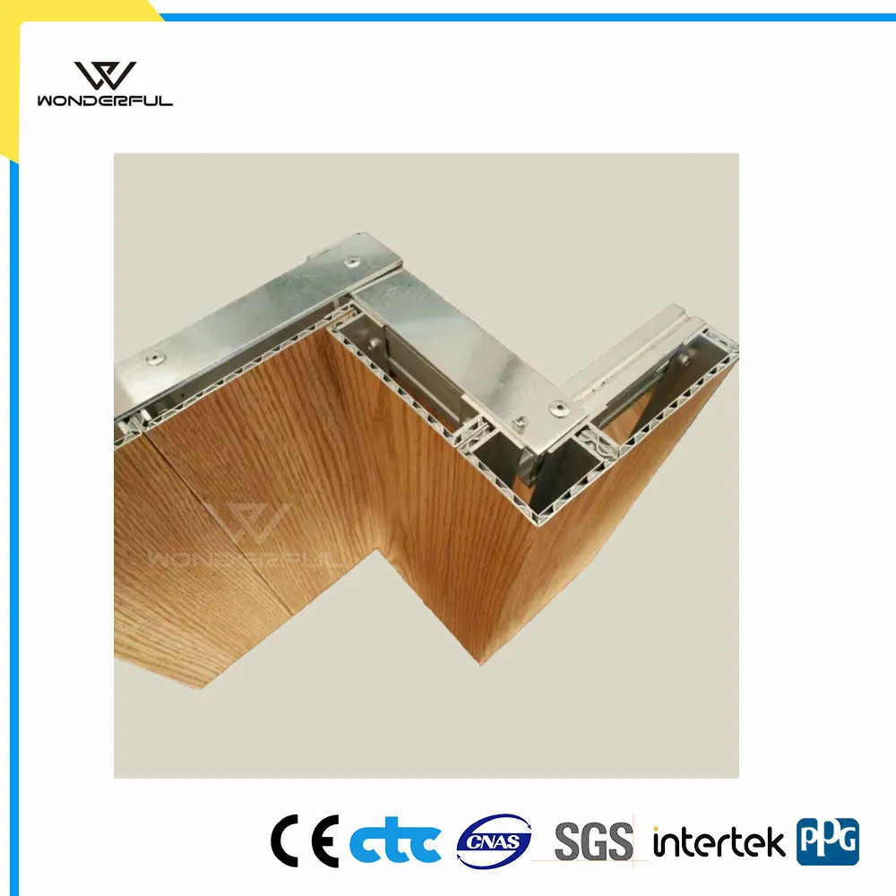 Mirror Finish Fireproof Facade Aluminum Aluminium Core Panel 3D Exterior Wall