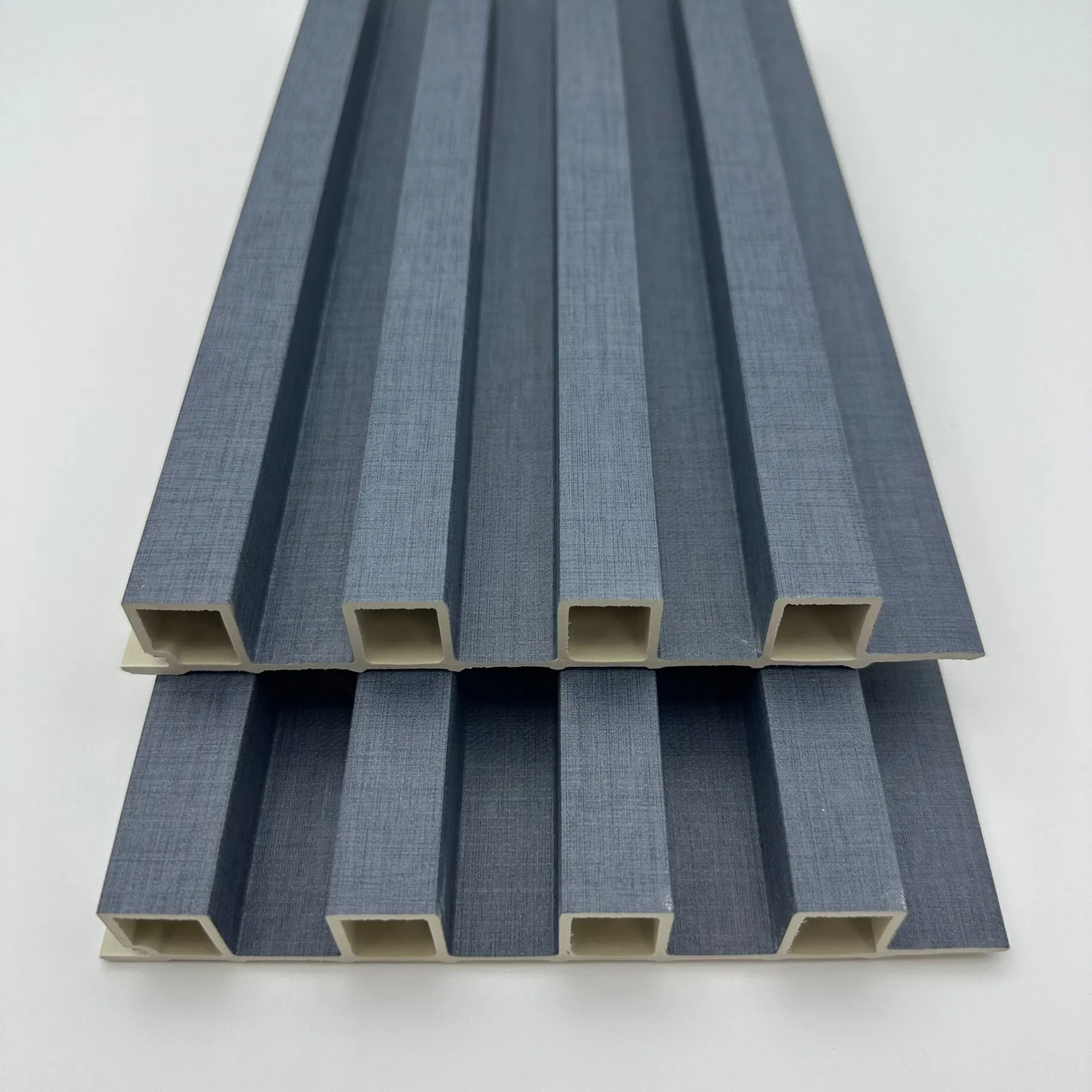 Factory Price 3D Fluted PVC Wall Panel Interior Wooden Decorative Wall Panel