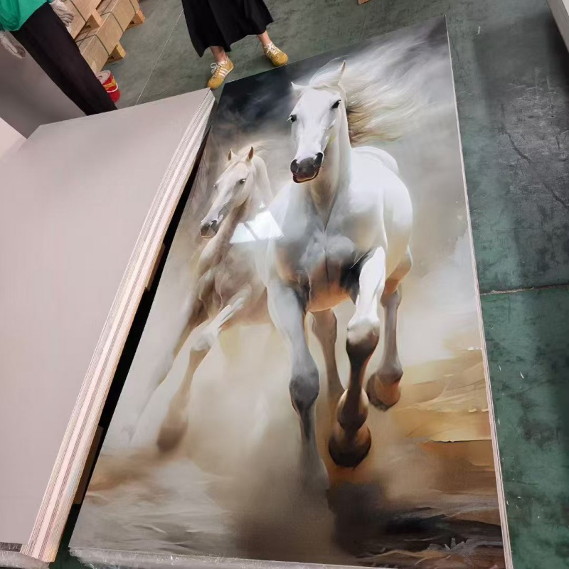 Stone Plastic Composite Spc Flexible PVC UV Marble Sheet