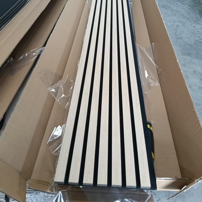 Decor Material Ceiling Material MDF Background Wood Sheet Acoustic Wall Panel