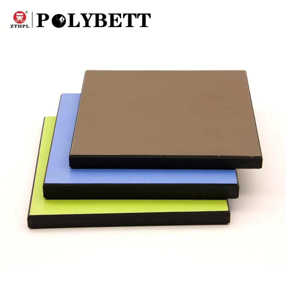 Customized 12mm Waterproof Fireproof Phenolic Compact Laminate Board Exterior HPL Wall Panels
