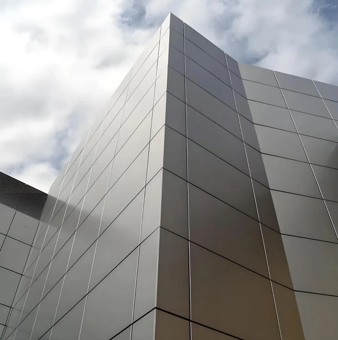 Modern PVDF Aluminum Composite Panel Facades Wall Cladding Exteriors Outdoor Kitchen Buildings Acm Marble Printing Aluminium Composite Panel