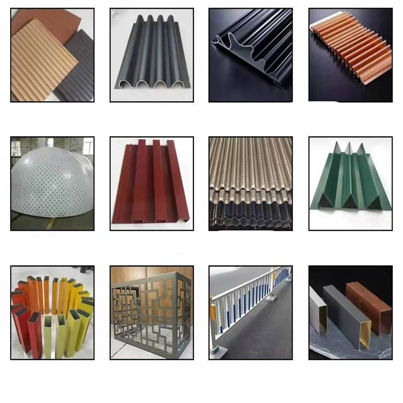 Aluminum Profile Building Cladding Ceiling Waterproof Bathroom Office Decorative Interior Curtain Wall Panel