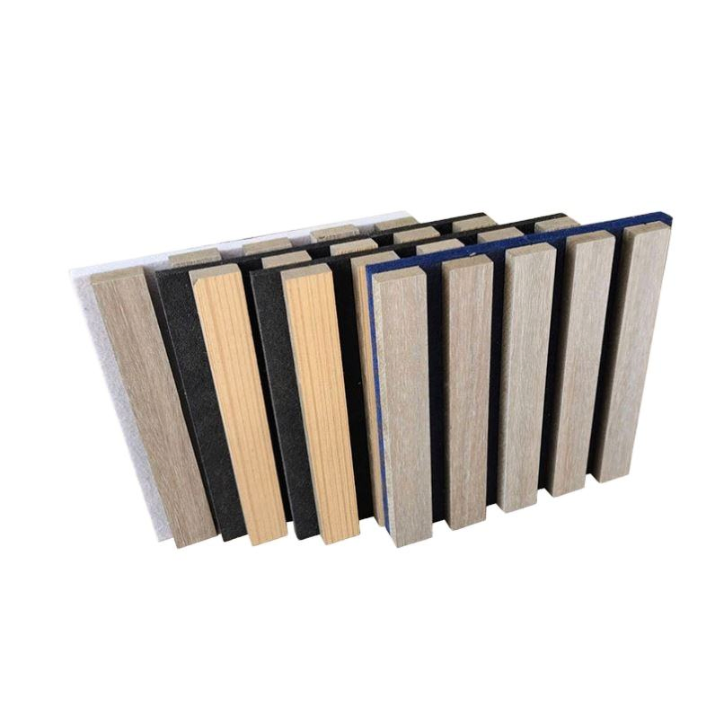 Wall Panel MDF Slatted Noise Reduction Wood Acoustic Panel for Meeting Spaces