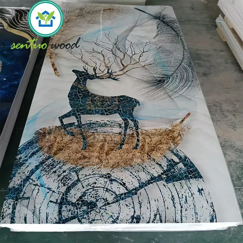 3D PVC Marble Sheet 4