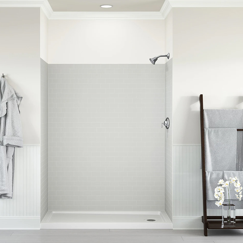 Durable Longlife Cheapest Eco-Friendly Waterproof Fireproof 2.4m Customized Spc Wall Panel for Shower Bathroom