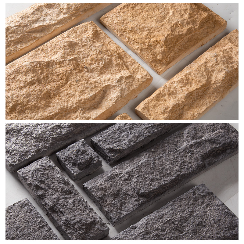 Textured 3D Stone Wall Panel for Restaurant Interior