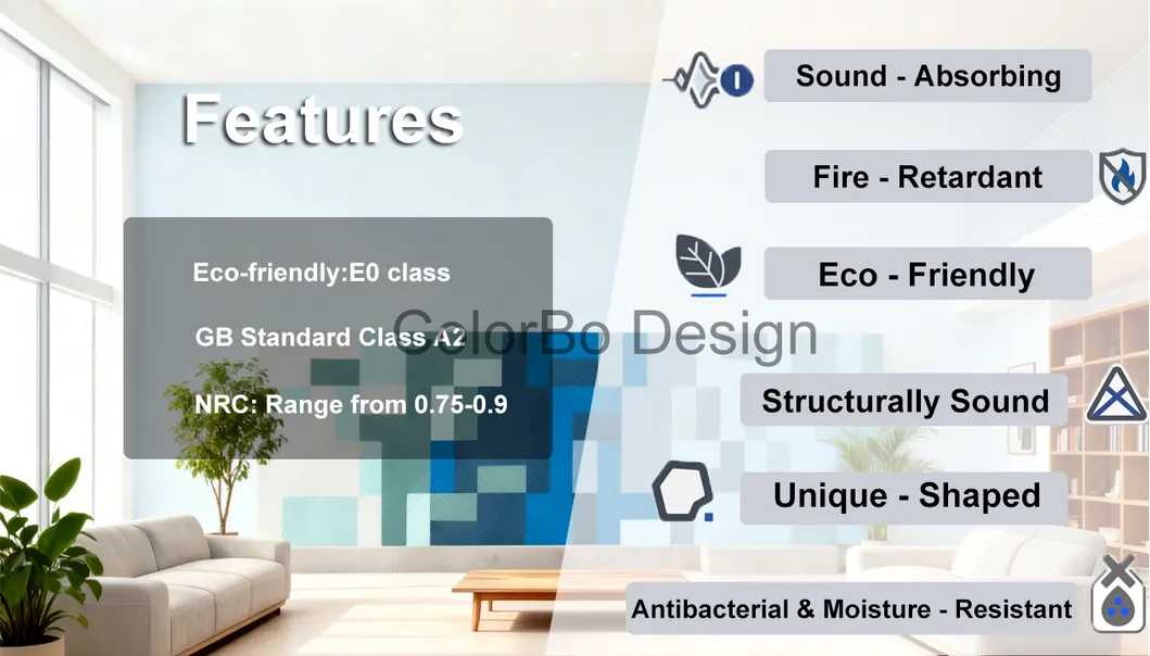 Acoustic Panel Features