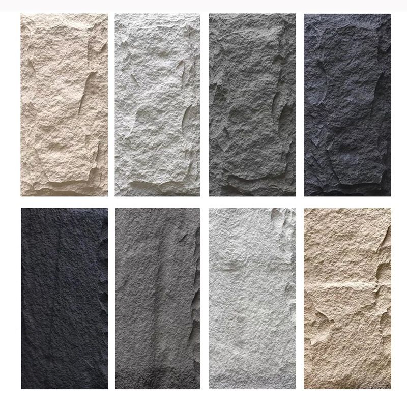 2400*800mm PU Culture Stone Panel Artificial Foam Stone
