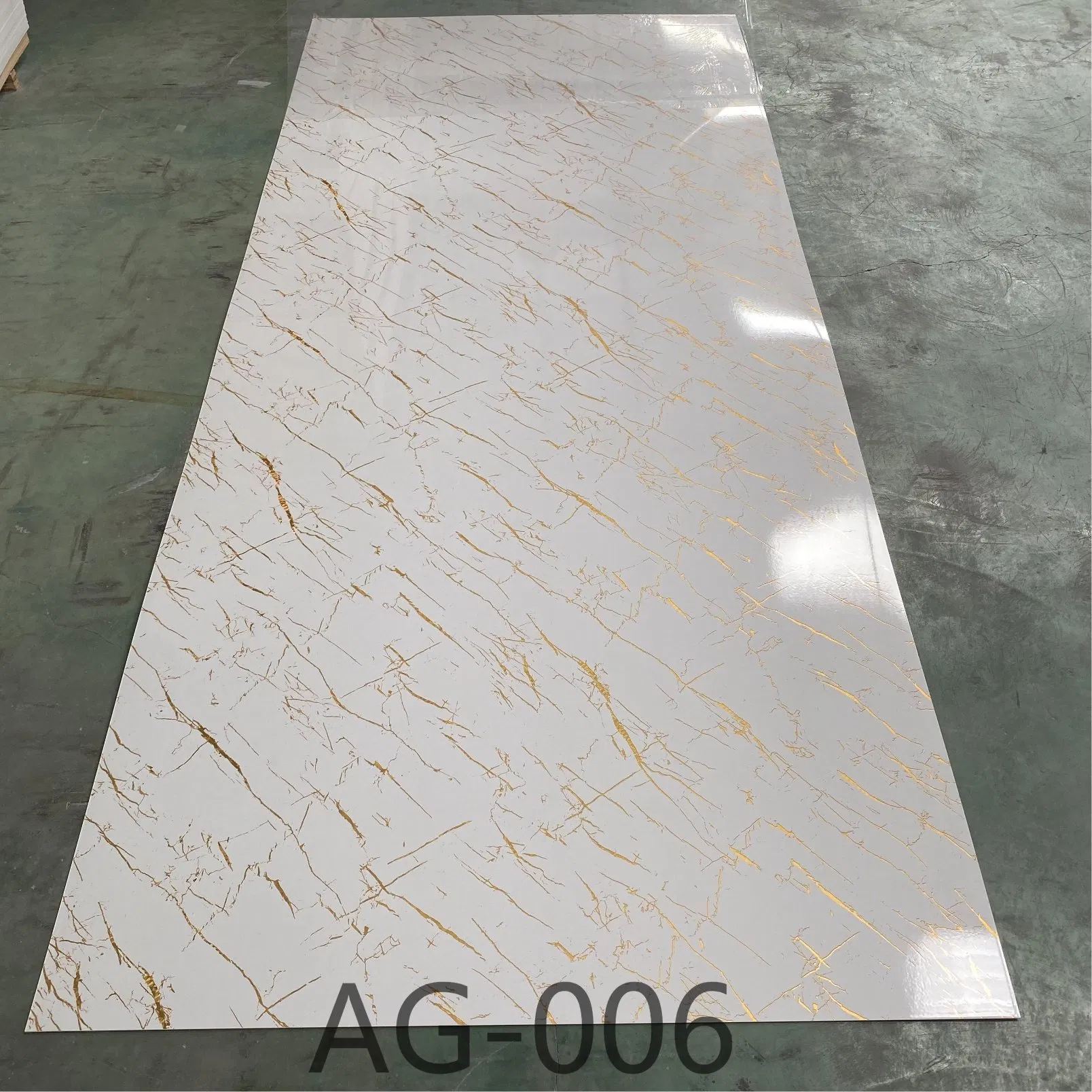 3D Textured Glossy Faux Marble Panel for Exhibition Booth Background Wall Design