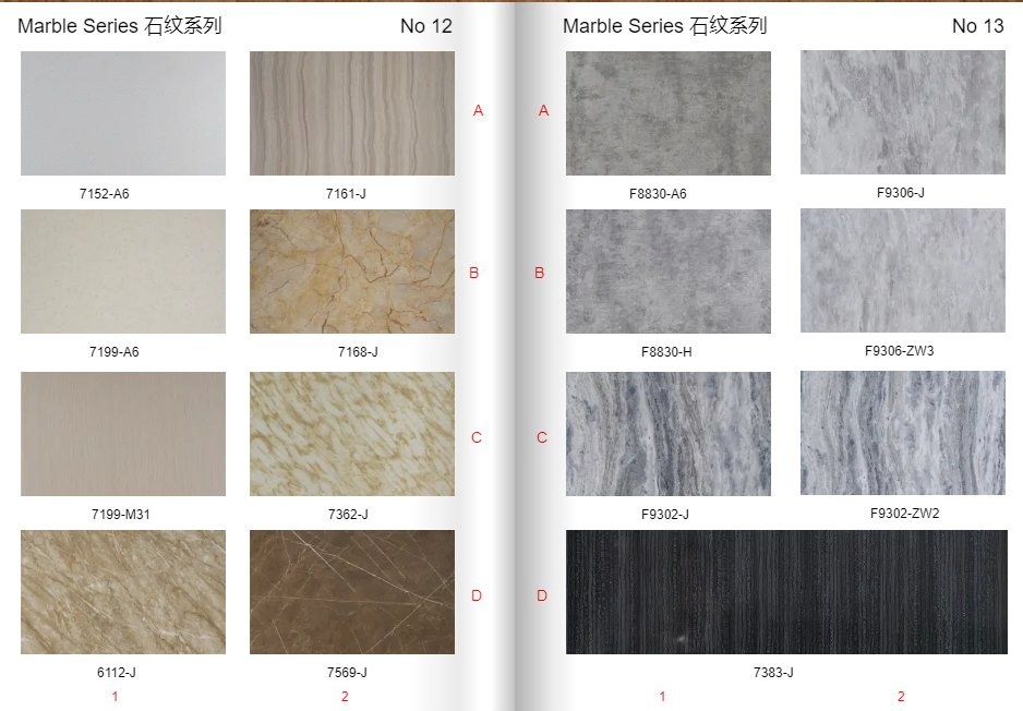 Marble Design Compact Laminate HPL Panel Decorative High-Pressure Laminates Stone Design Laminates